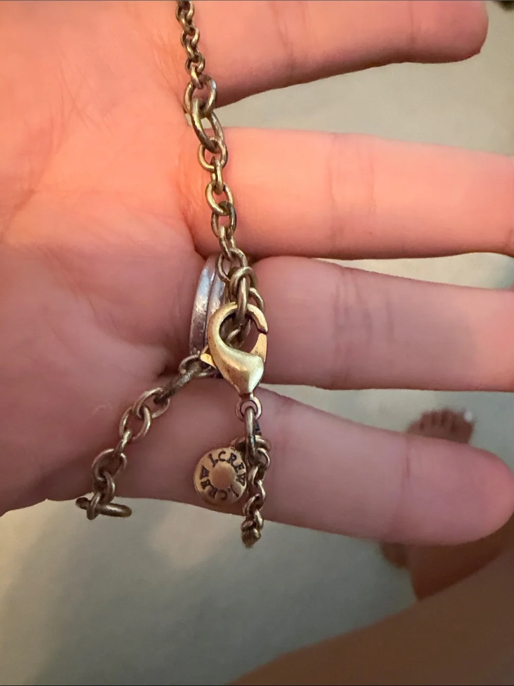 J. Crew elegant gold